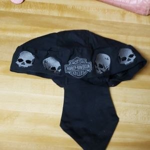 Harley Davidson Skull Cap